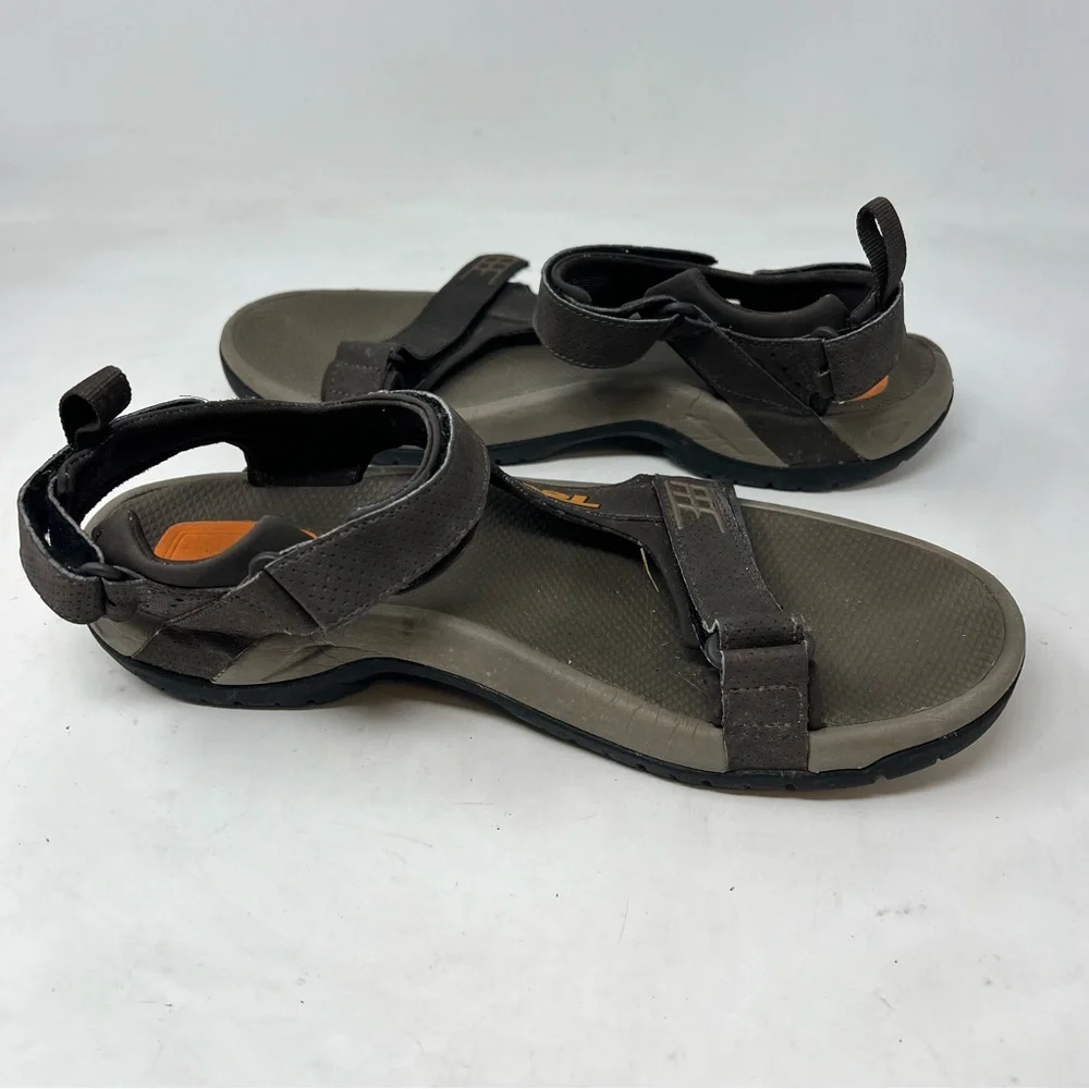 Teva Minam Men’s Size 11 Brown Hiking Trail Sport Sandals Comfort